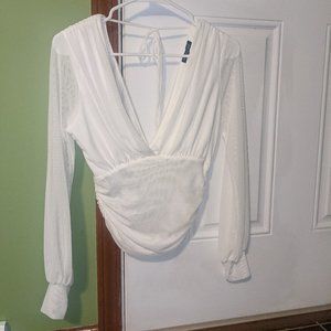 Nice white dressy top